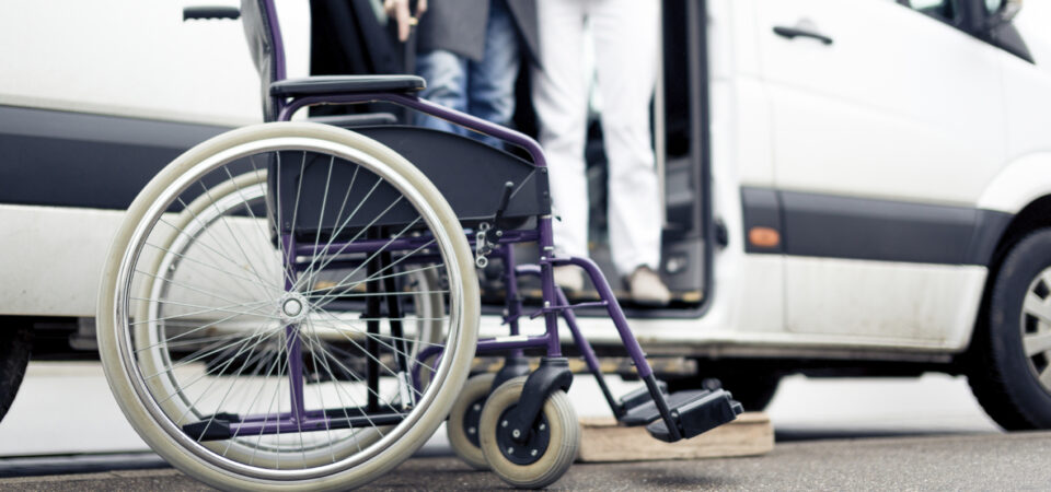 Disabled transit wheelchair iStock photo.